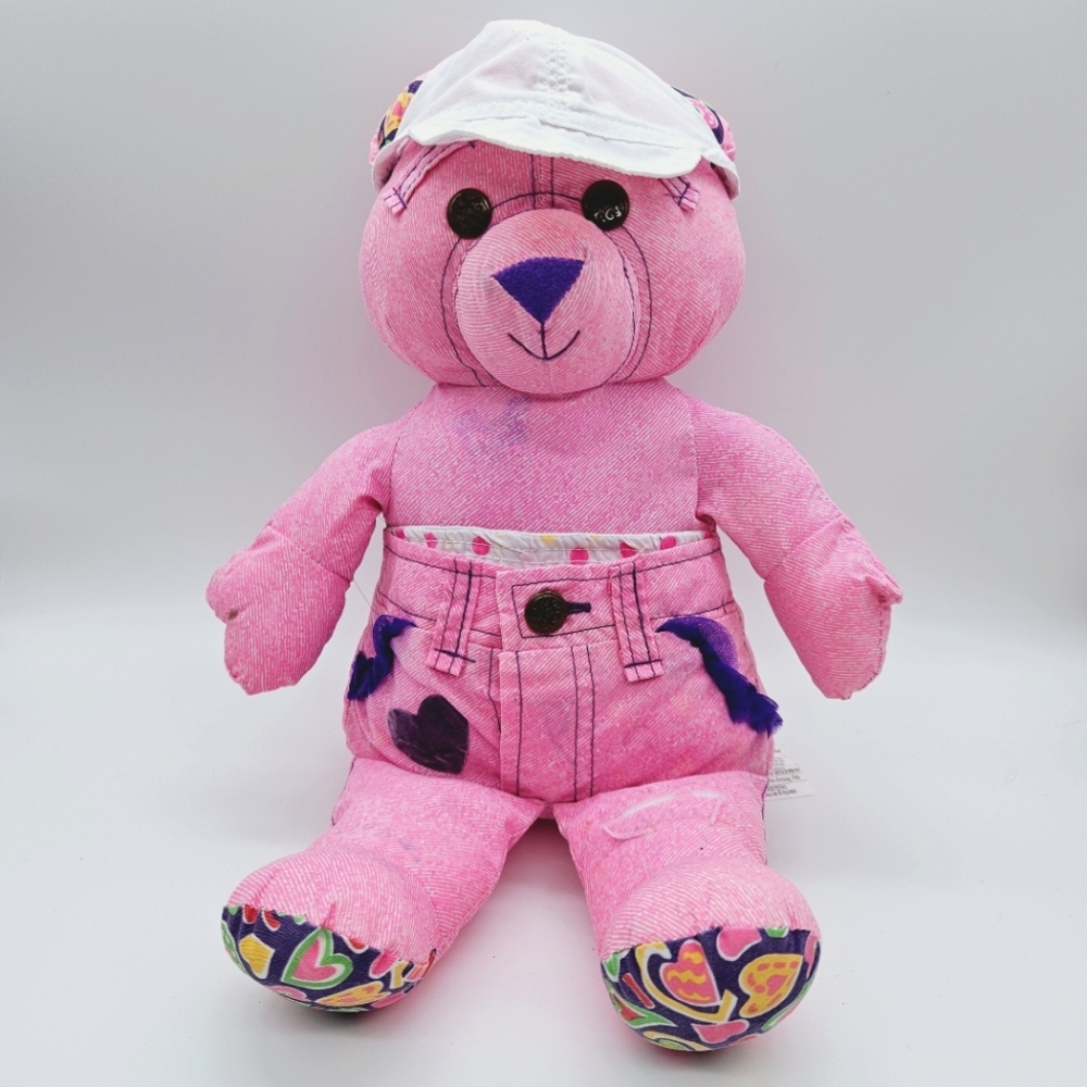 TYCO | vintage 1996 Doodle Bear plush stuffed toy